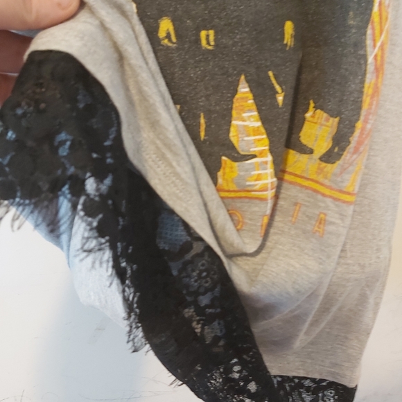 DEF LEPPARD | Women's Pyromania Shirt Grey Size Medium - Picture 3 of 7